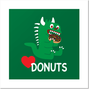 Lil Hodag - Donut Muncher Children's Character Posters and Art